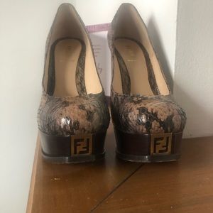 Fendi Pumps Size 9 (fits like 8.5)
